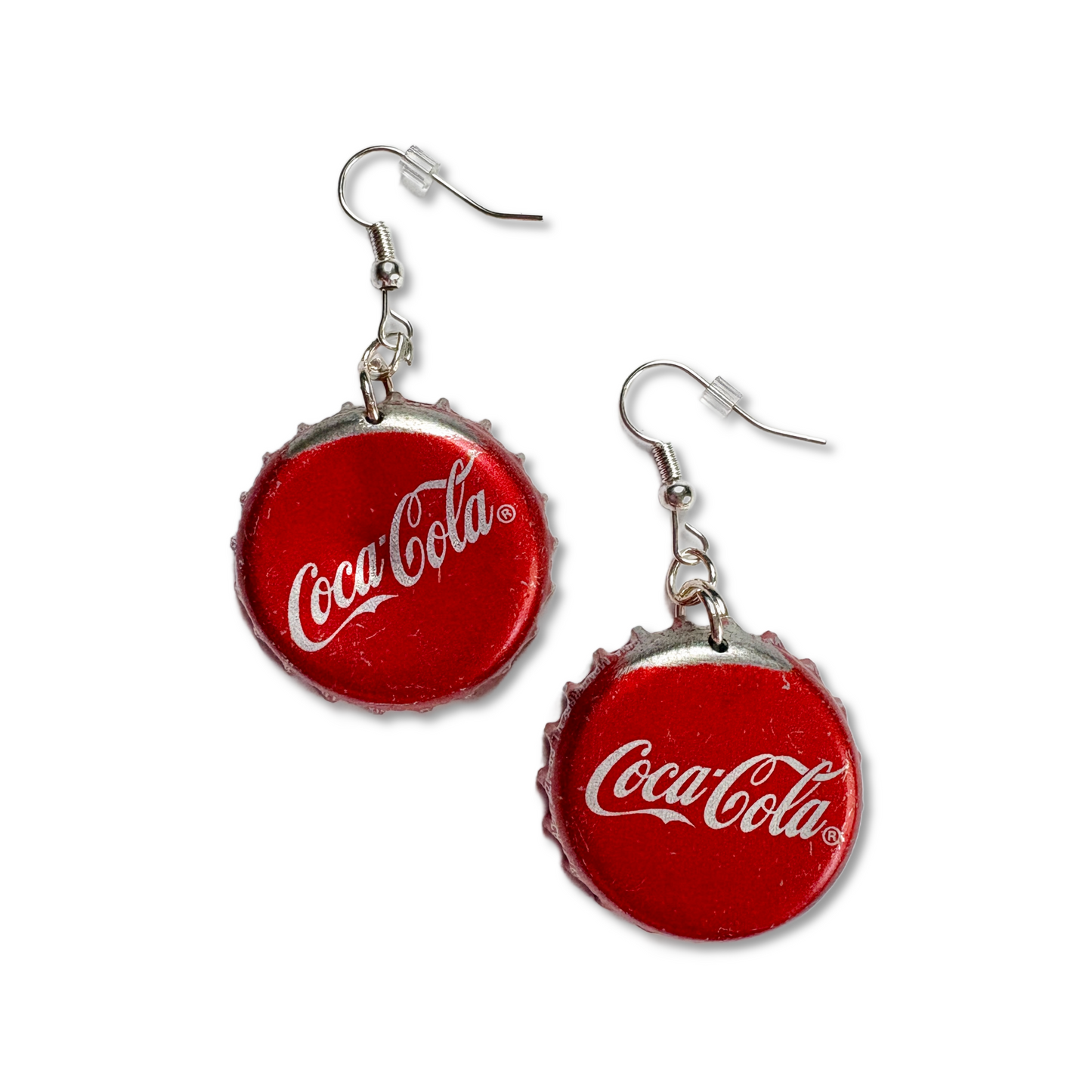 Bottle Cap Earrings - Various styles of Reds & Oranges