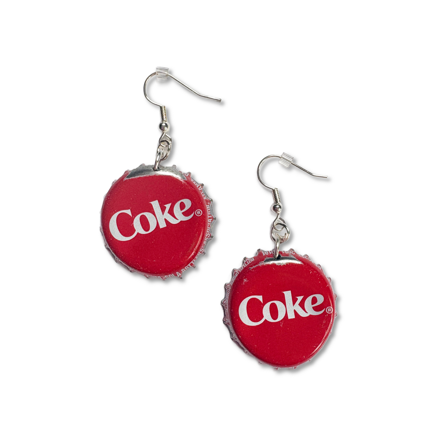 Bottle Cap Earrings - Various styles of Reds & Oranges
