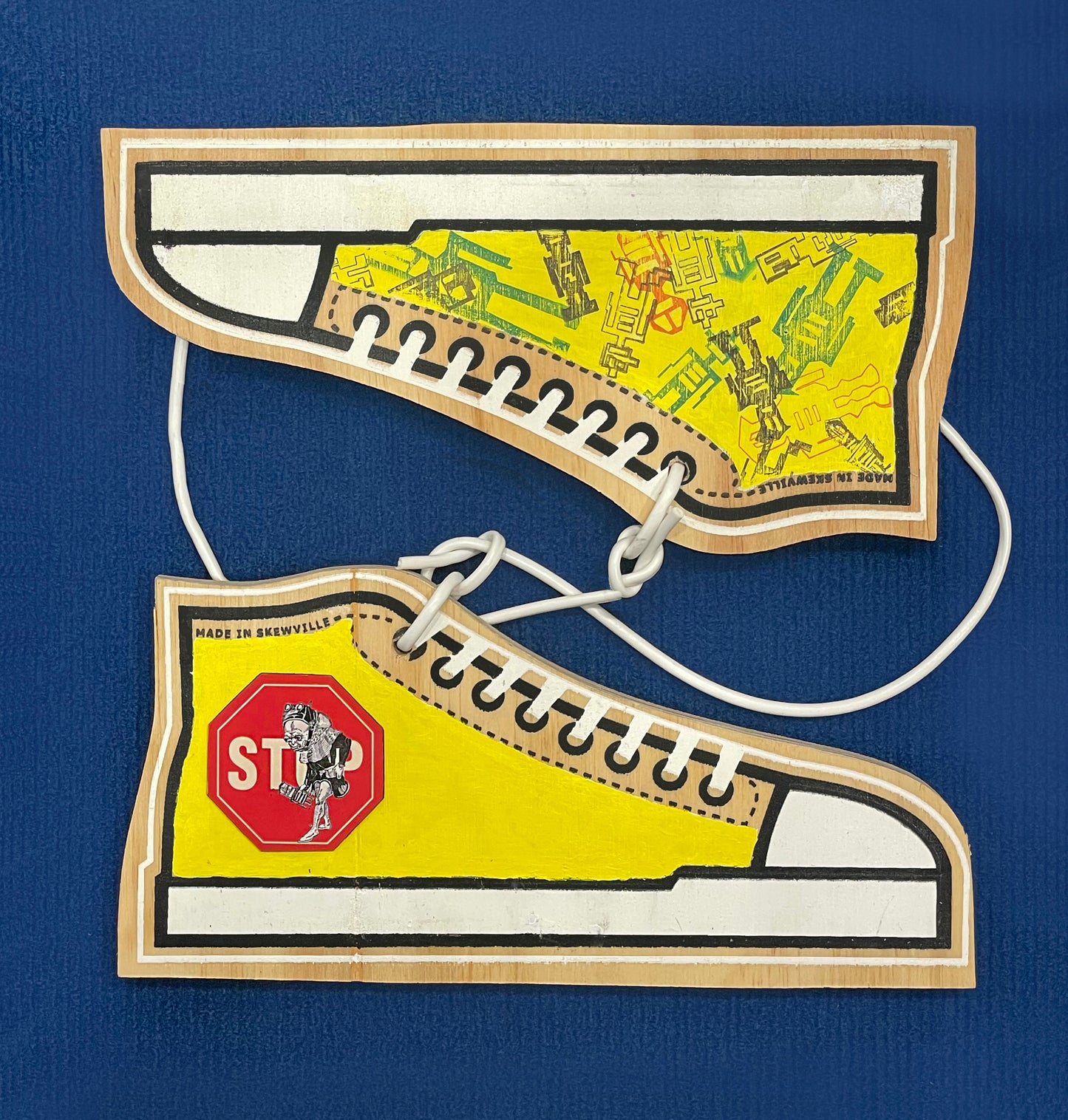 Stikman Sneakers - Yellow