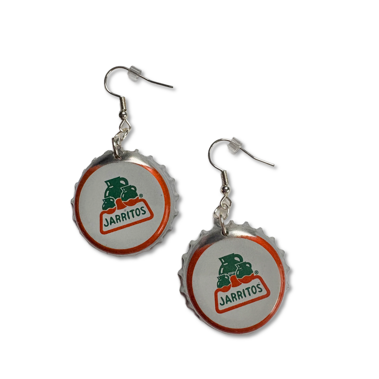 Bottle Cap Earrings - Various styles of Reds & Oranges