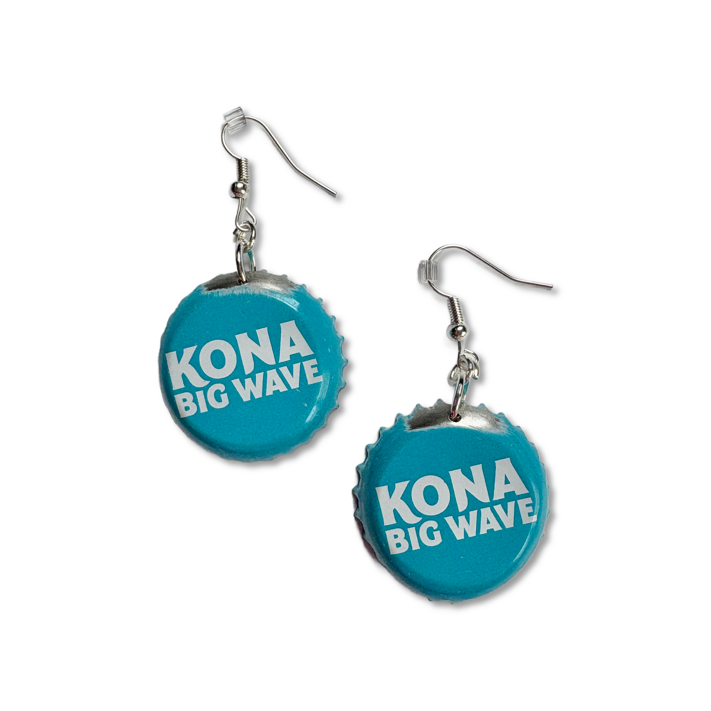 Bottle Cap Earrings - Various styles of Blues & Blacks