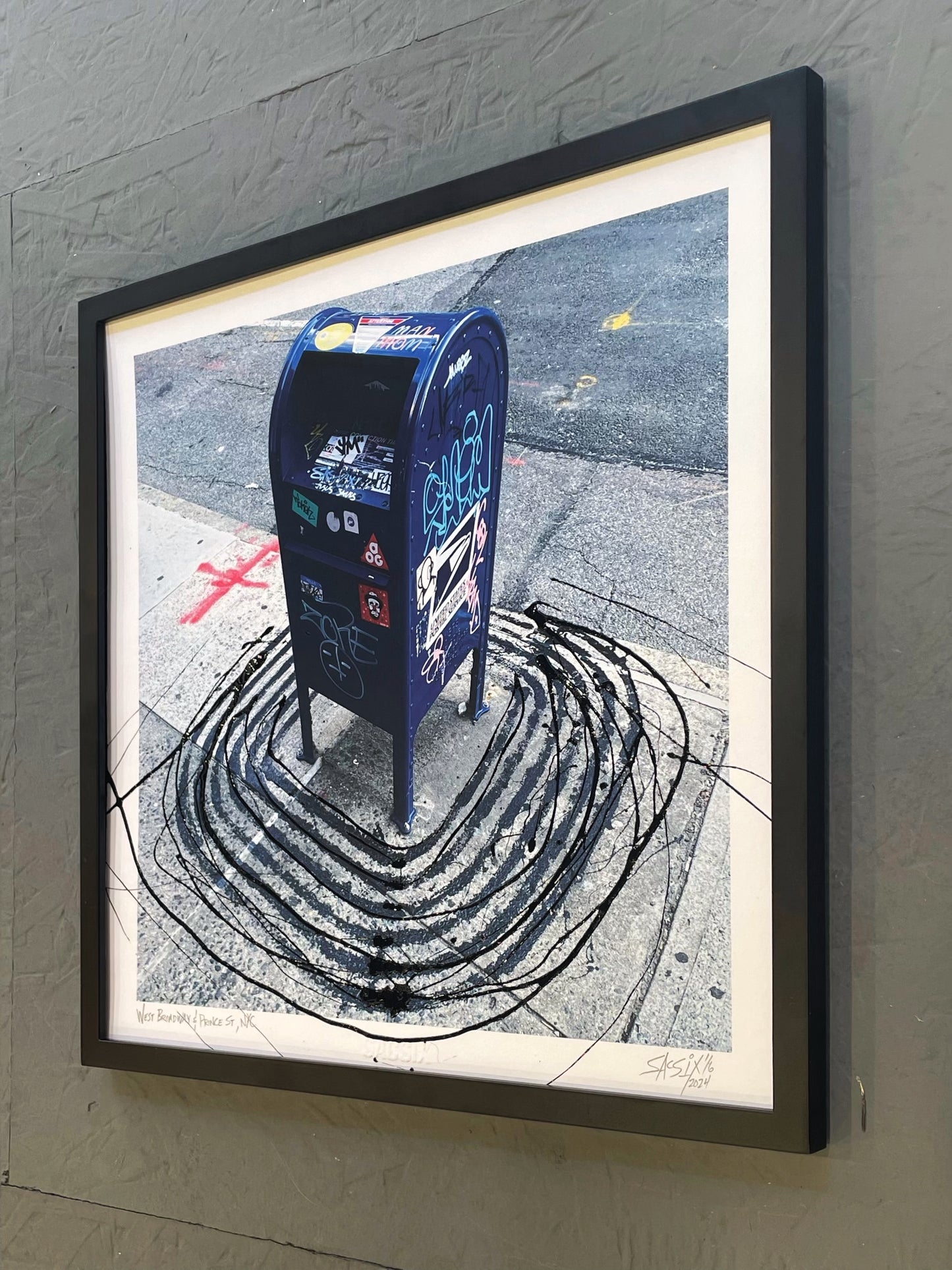 PRINT - Mailbox West Broadway & Prince St.