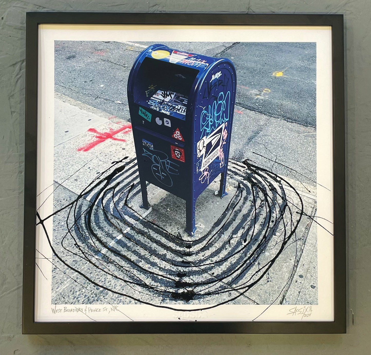 PRINT - Mailbox West Broadway & Prince St.