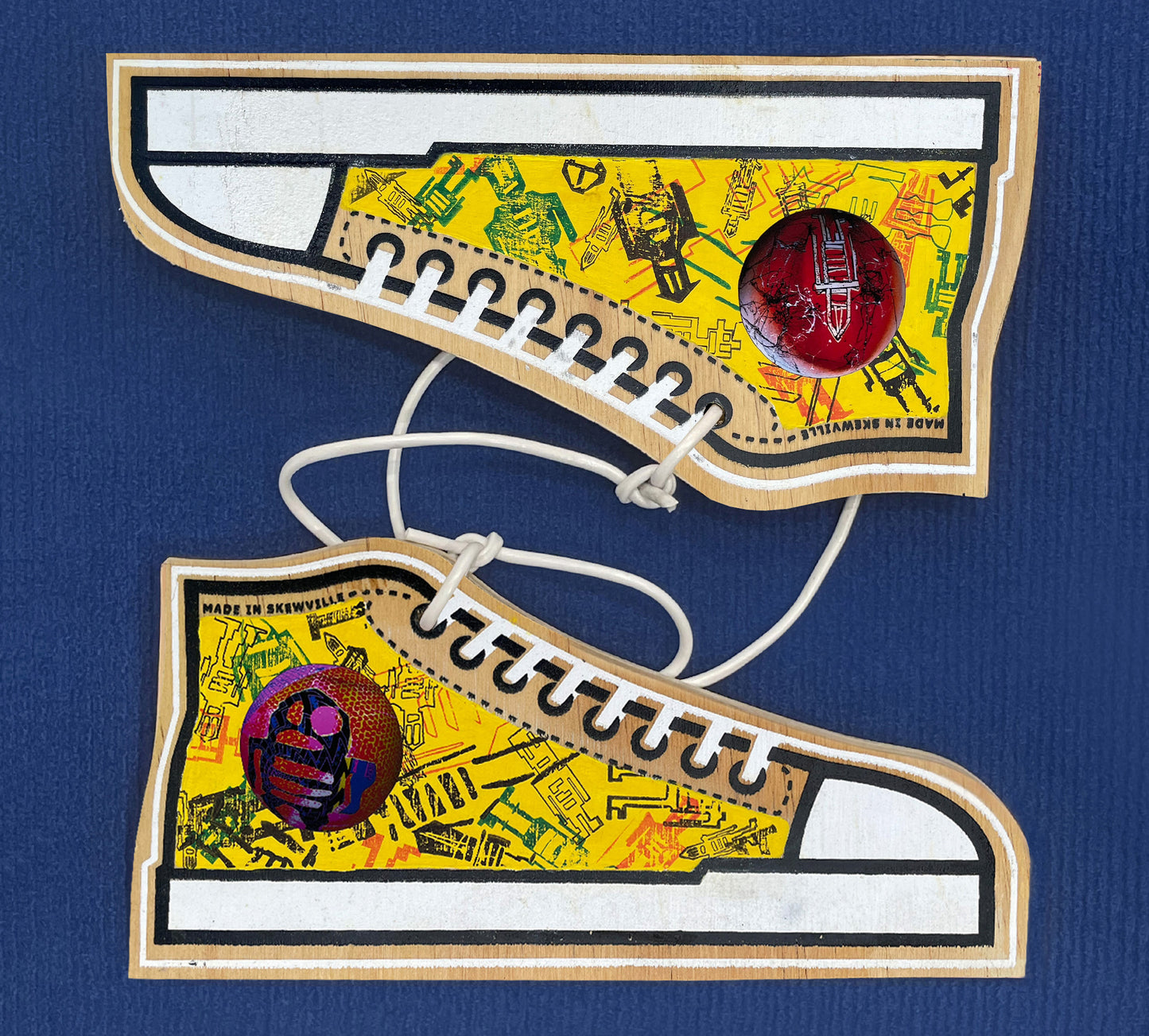 Stikman Sneakers- Yellow