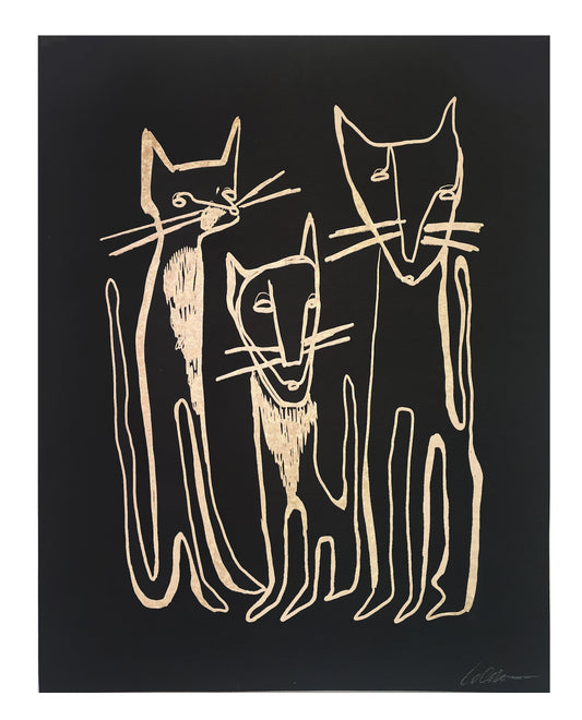 Cats of Skewville PRINT