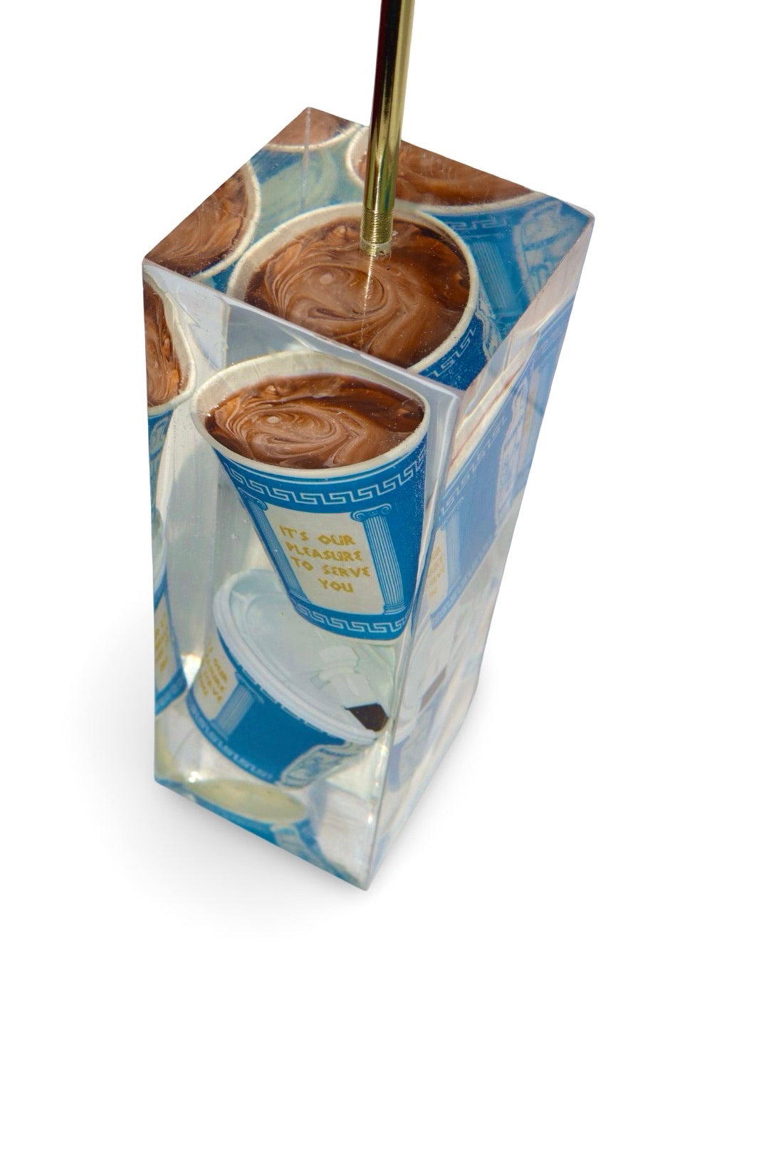 Cream and Sugar Lamp
