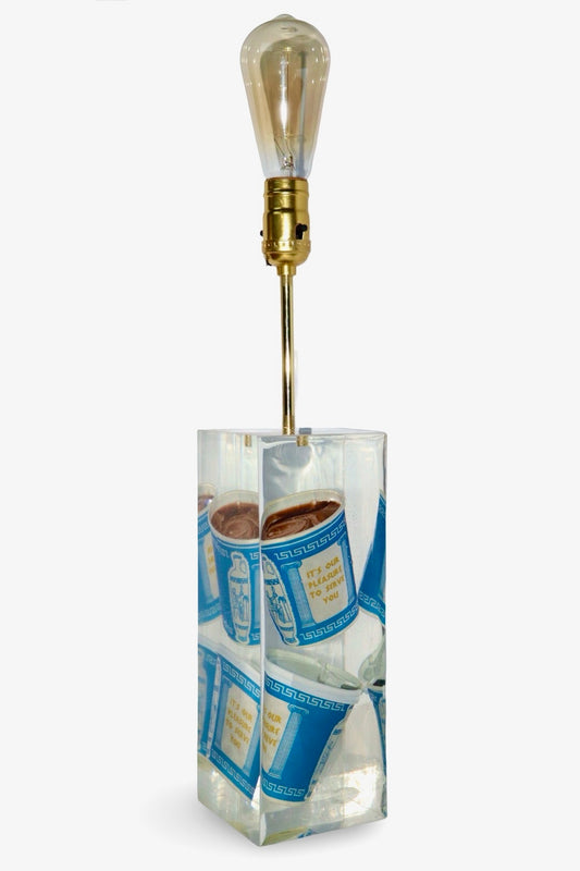 Cream and Sugar Lamp