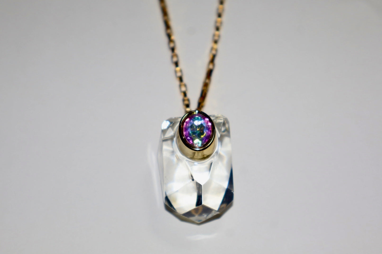 Iridescent City Necklace