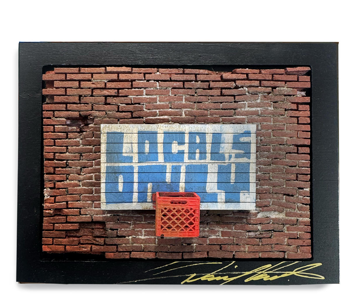 Skewville Locals Only Backboard