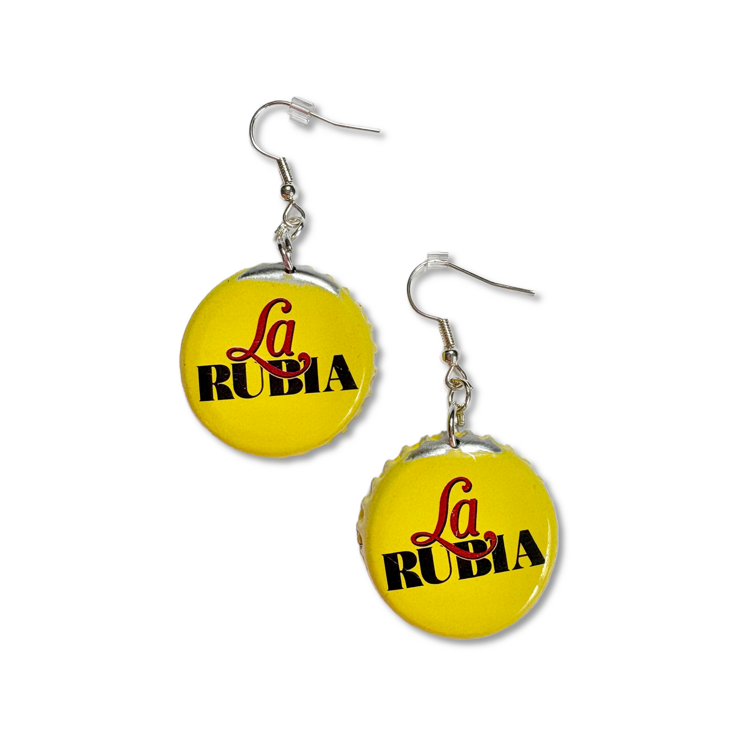 Bottle Cap Earrings - Various styles of Yellows & Golds