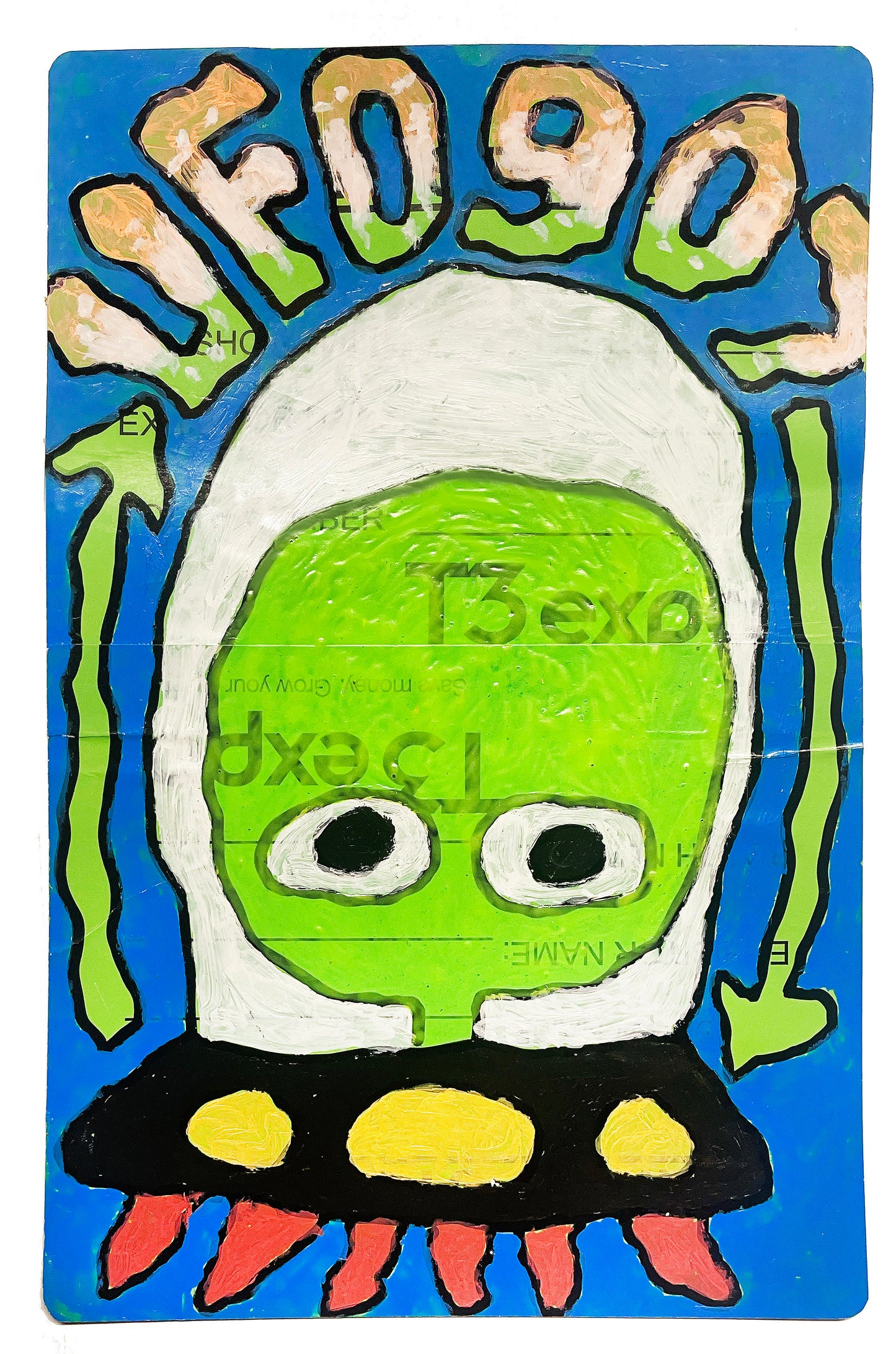 UFO 7"x11.5"  #1