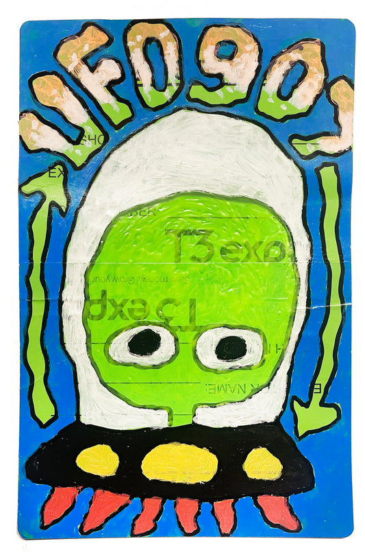 UFO 7"x11.5"  #1
