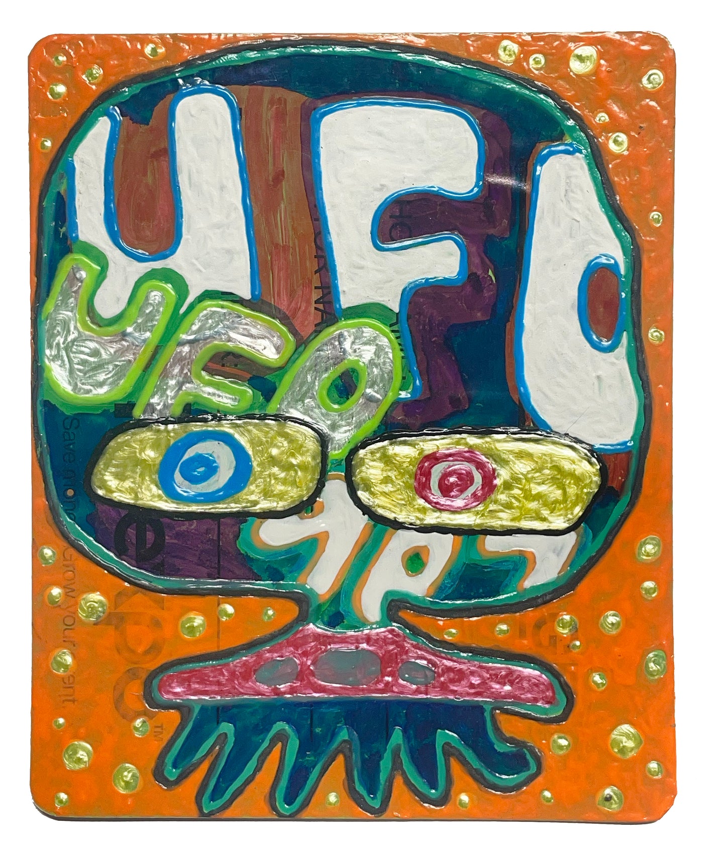 UFO 6"x 7" #1