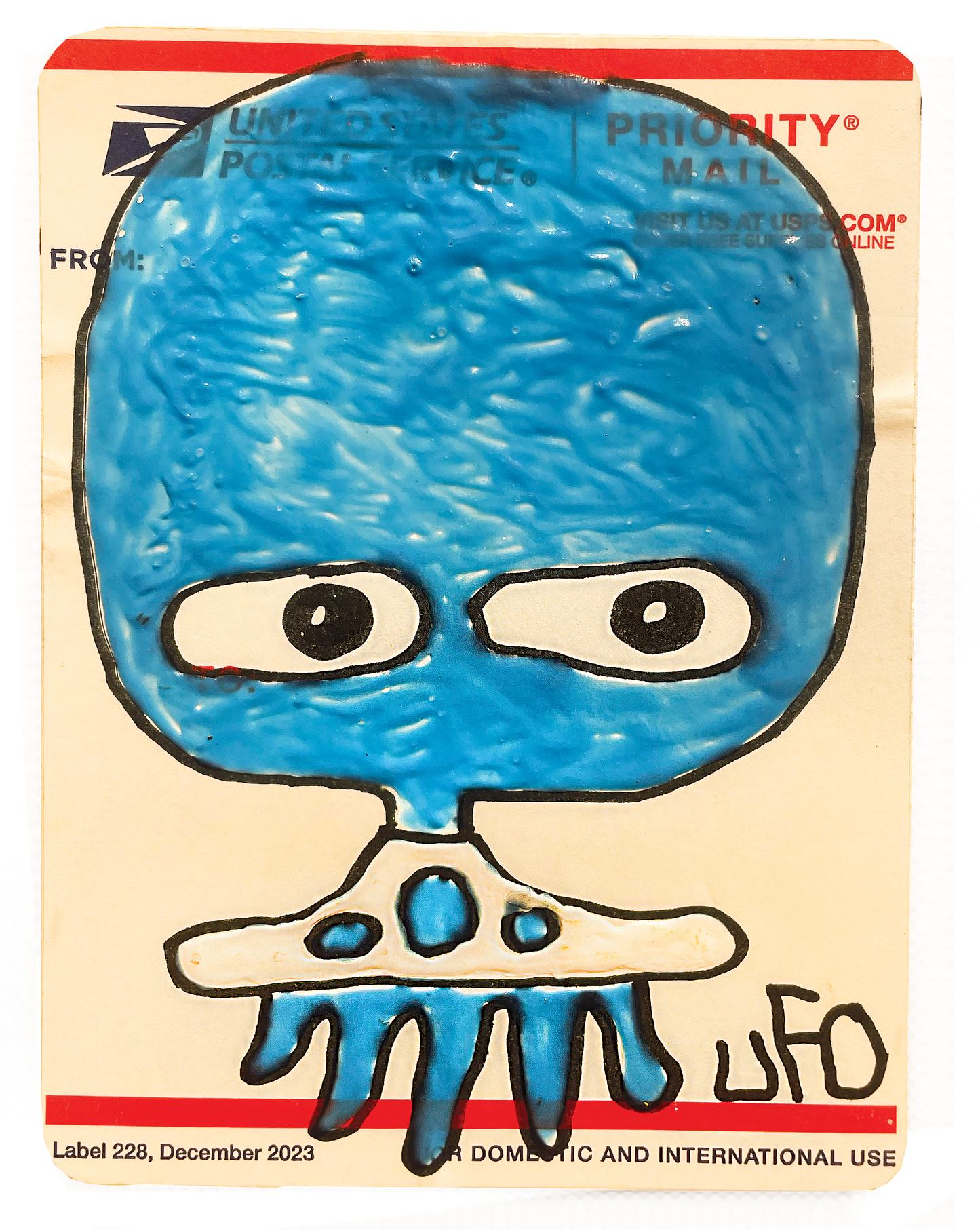 UFO 4.5"x 6" #22