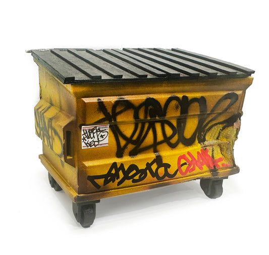 Yellow Dumpster