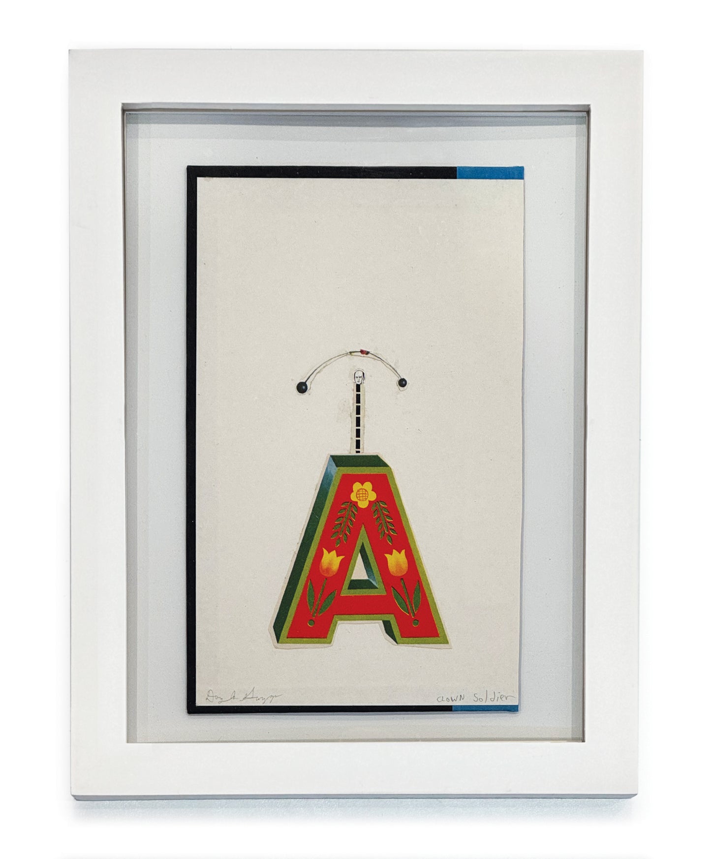 A is for? - BOOK COVER FRAMED